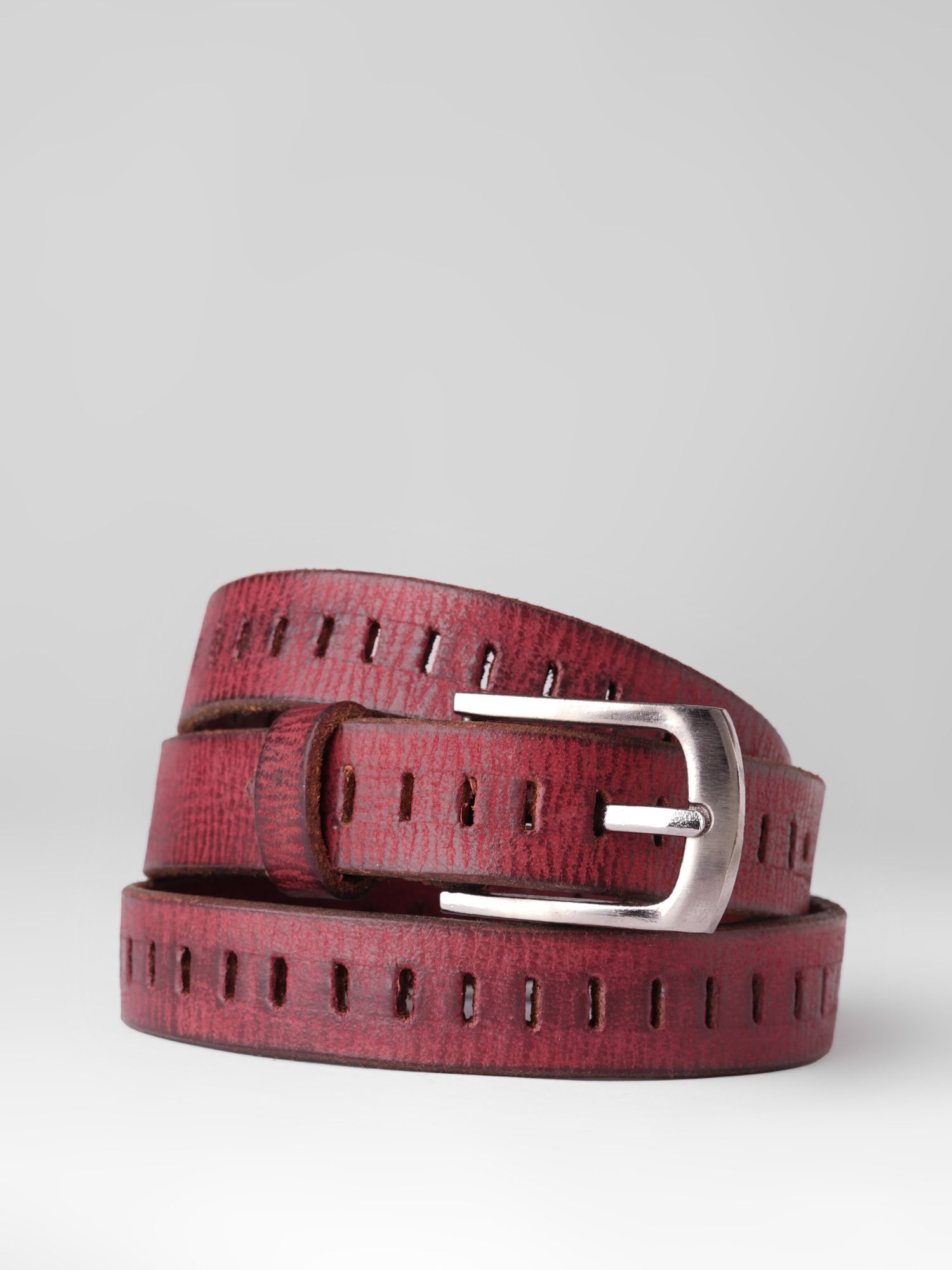 Untitled design - 2026-01-17T140137.205 Laser-cut Design Leather Belt With Premium Buckle - Image 1