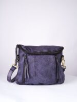 Front Flap & Pocket Zip Details With Tassel Cross Body