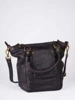 Front & Back Pocket  Detail Shoulder Bag